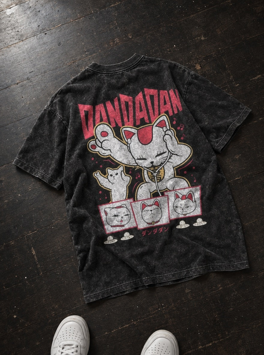 Turbo Granny Beats – T-Shirt – flat-lay | Dandadan