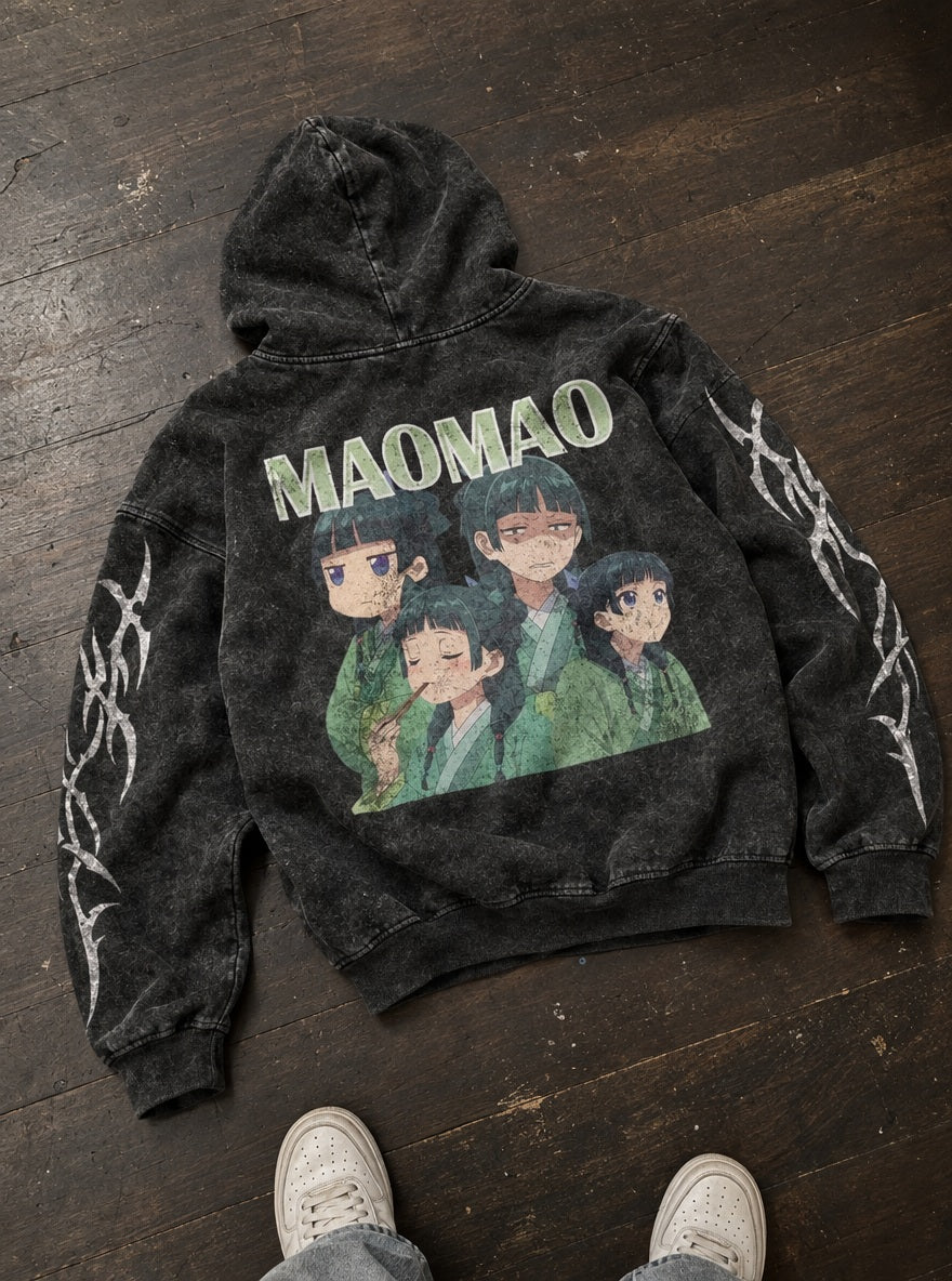 Maomao Quartet – Hoodie – flat-lay | Apothecary Diaries