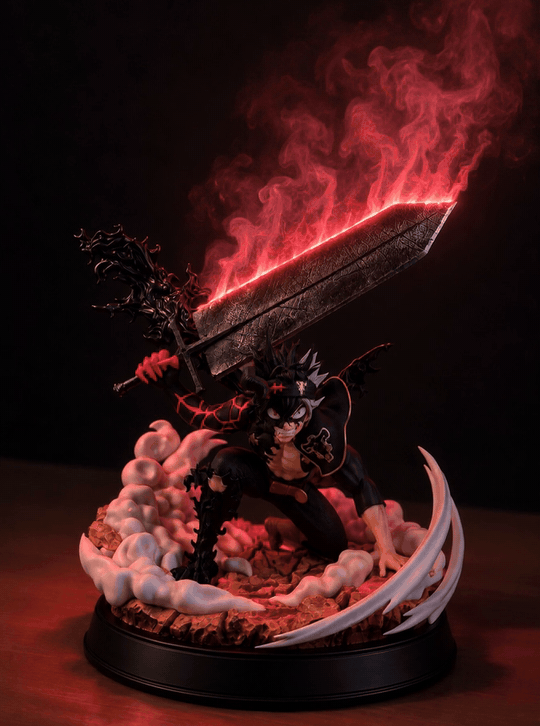 Asta Anti-Magic Sword Mist Diffuser Figure – mist running (animated) | Black Clover