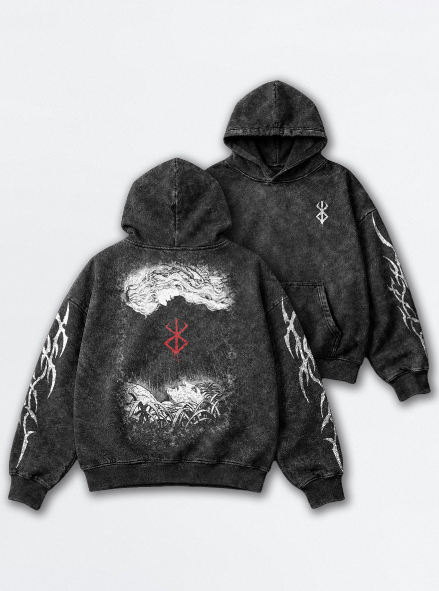 Griffith Guts Mirror – Hoodie – mockup | Berserk