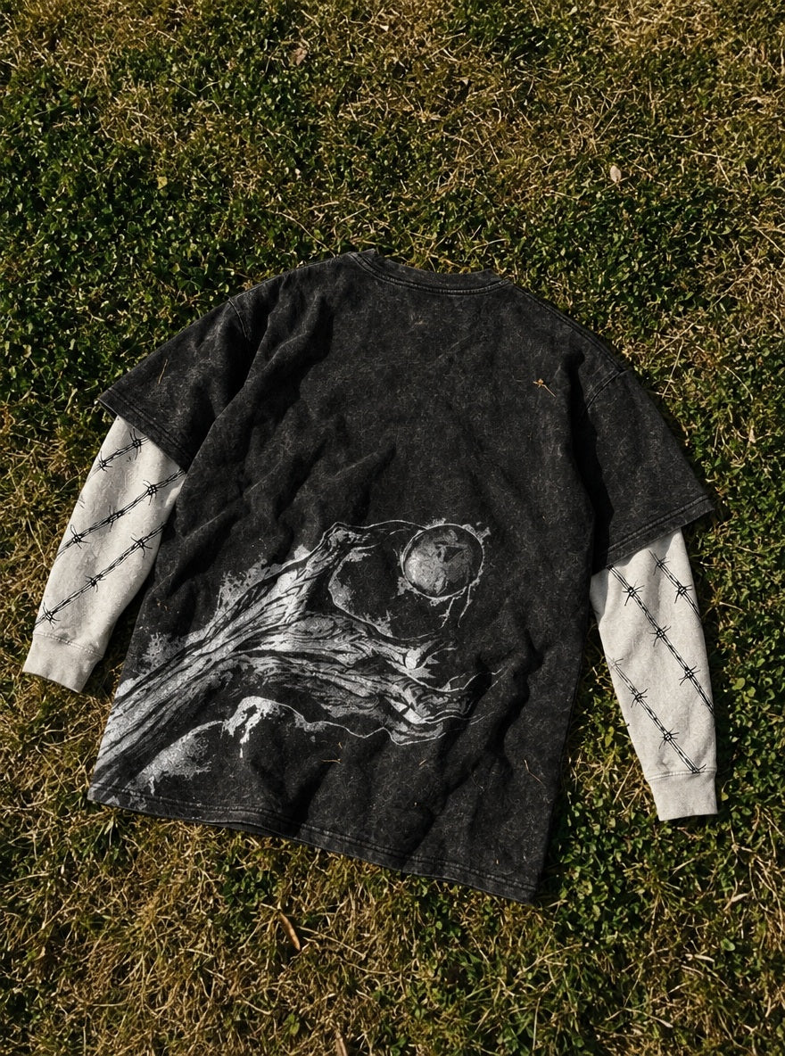 Behelit Grasp – Double Sleeves – flat-lay | Berserk