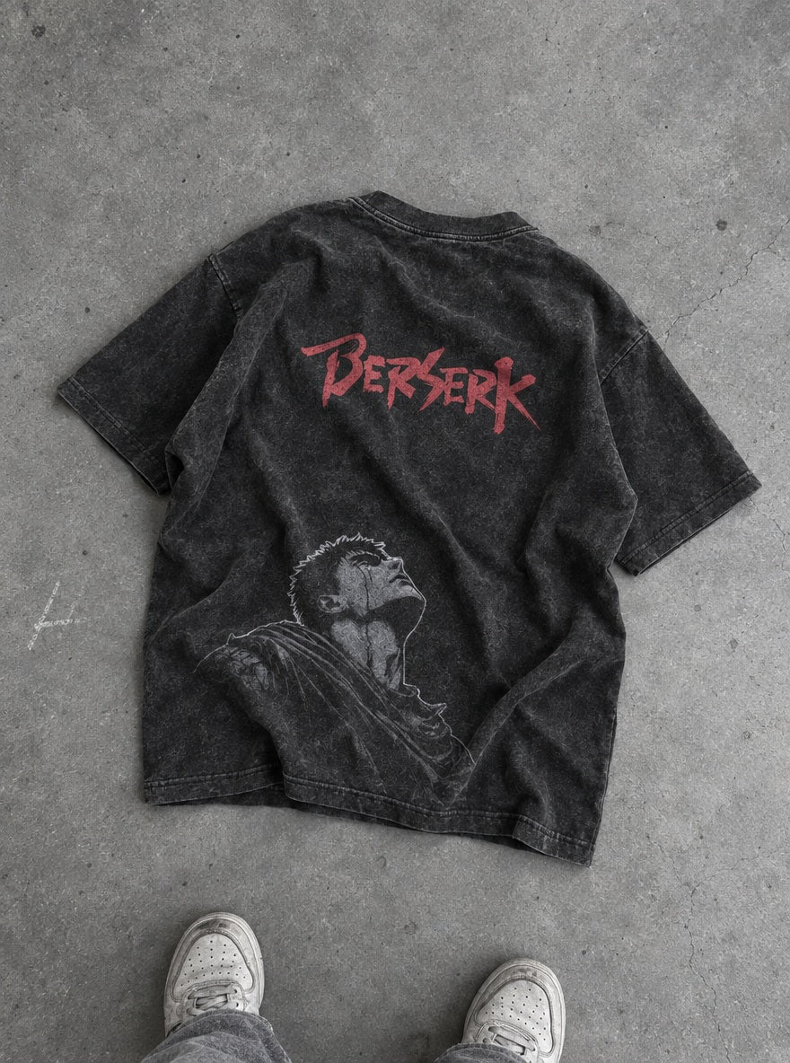 Skyward Guts – T-Shirt – flat-lay | Berserk