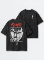 Split Face Guts – T-Shirt – mockup | Berserk