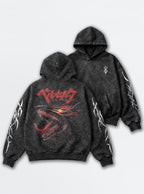 Red Berserker Maw – Hoodie – mockup | Berserk