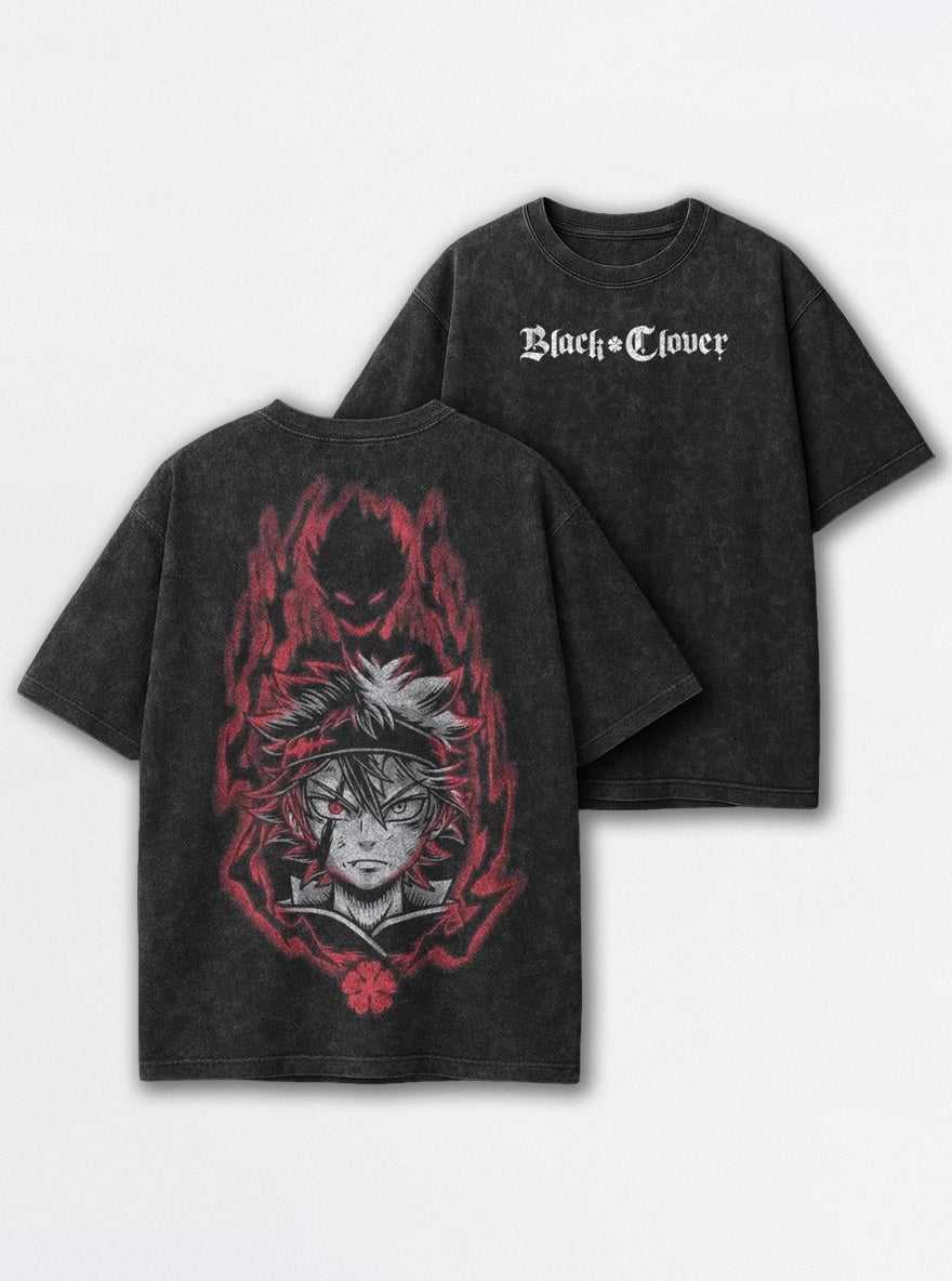 Asta Devil Eye – T-Shirt – mockup | Black Clover