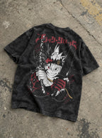 Asta Twin Swords – T-Shirt – flat-lay | Black Clover