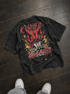 Kenpachi Demon – T-Shirt – flat-lay | Bleach