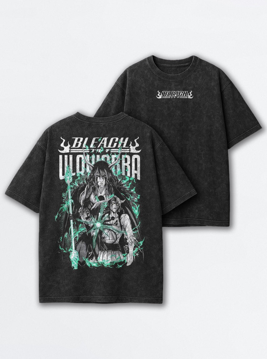 Ulquiorra Green Lance – T-Shirt – mockup | Bleach