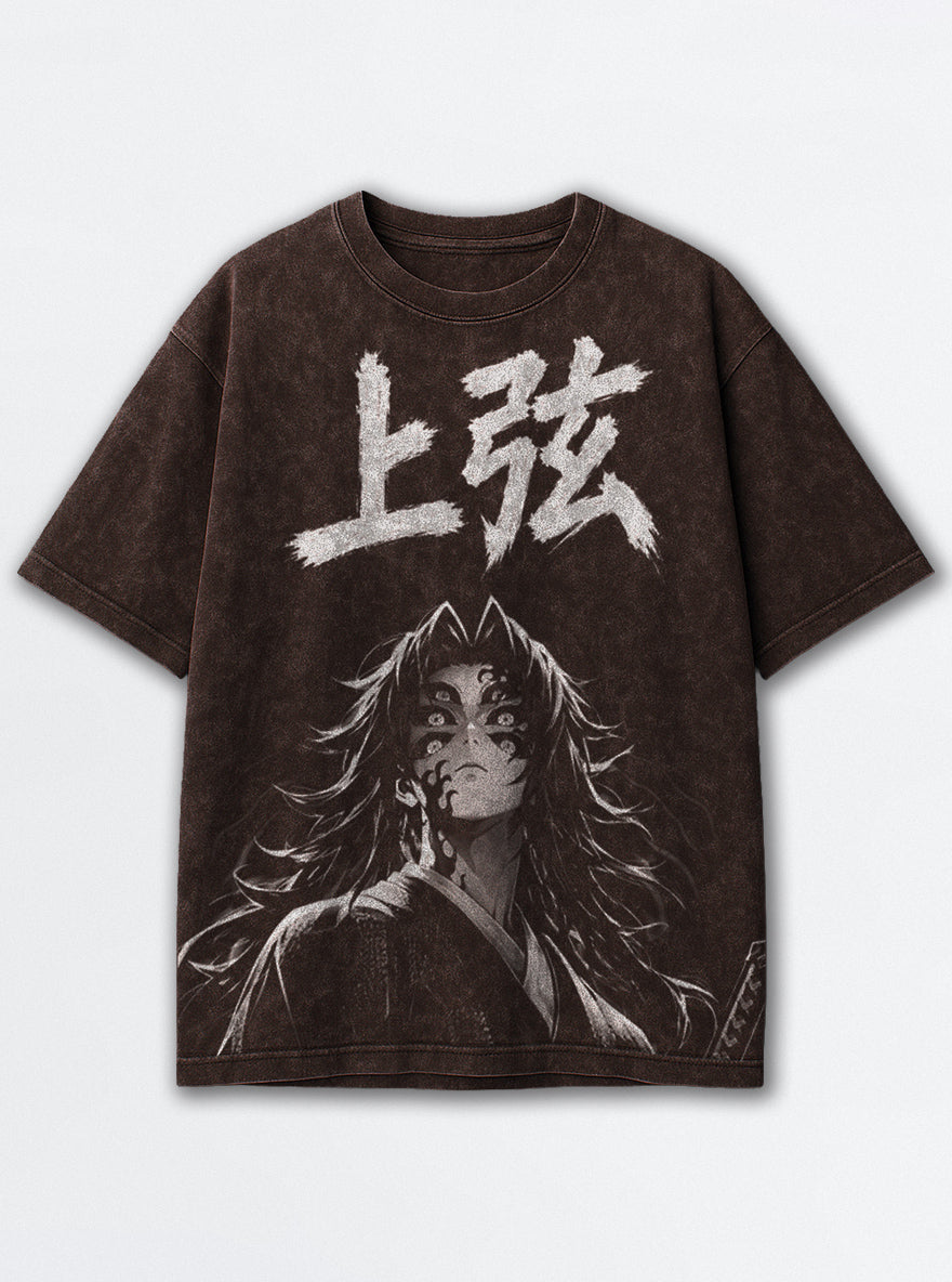 Upper Rank One – Brown T-Shirt – mockup | Demon Slayer