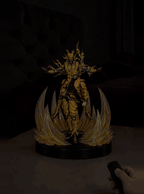 DIO and The World Mist Diffuser Figure – switching on with the remote, light and mist (animated) | JoJo