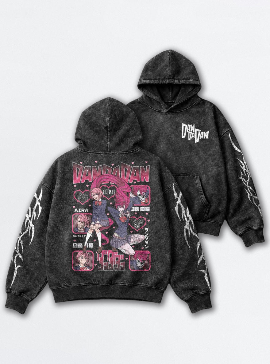 Aira & Acro Silky – Hoodie – mockup | Dandadan
