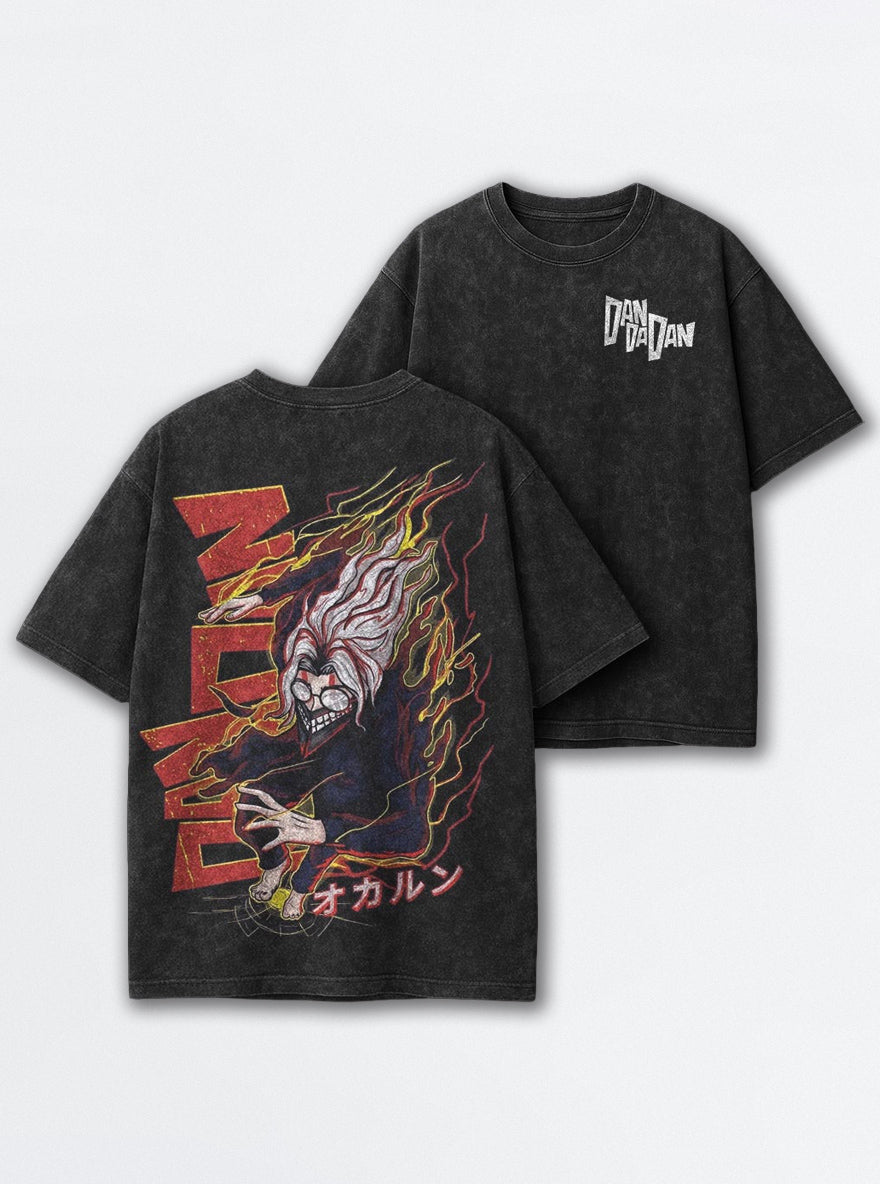 Okarun Lightning – T-Shirt – mockup | Dandadan