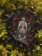 Sanemi Legacy – Black T-Shirt – flat-lay | Demon Slayer