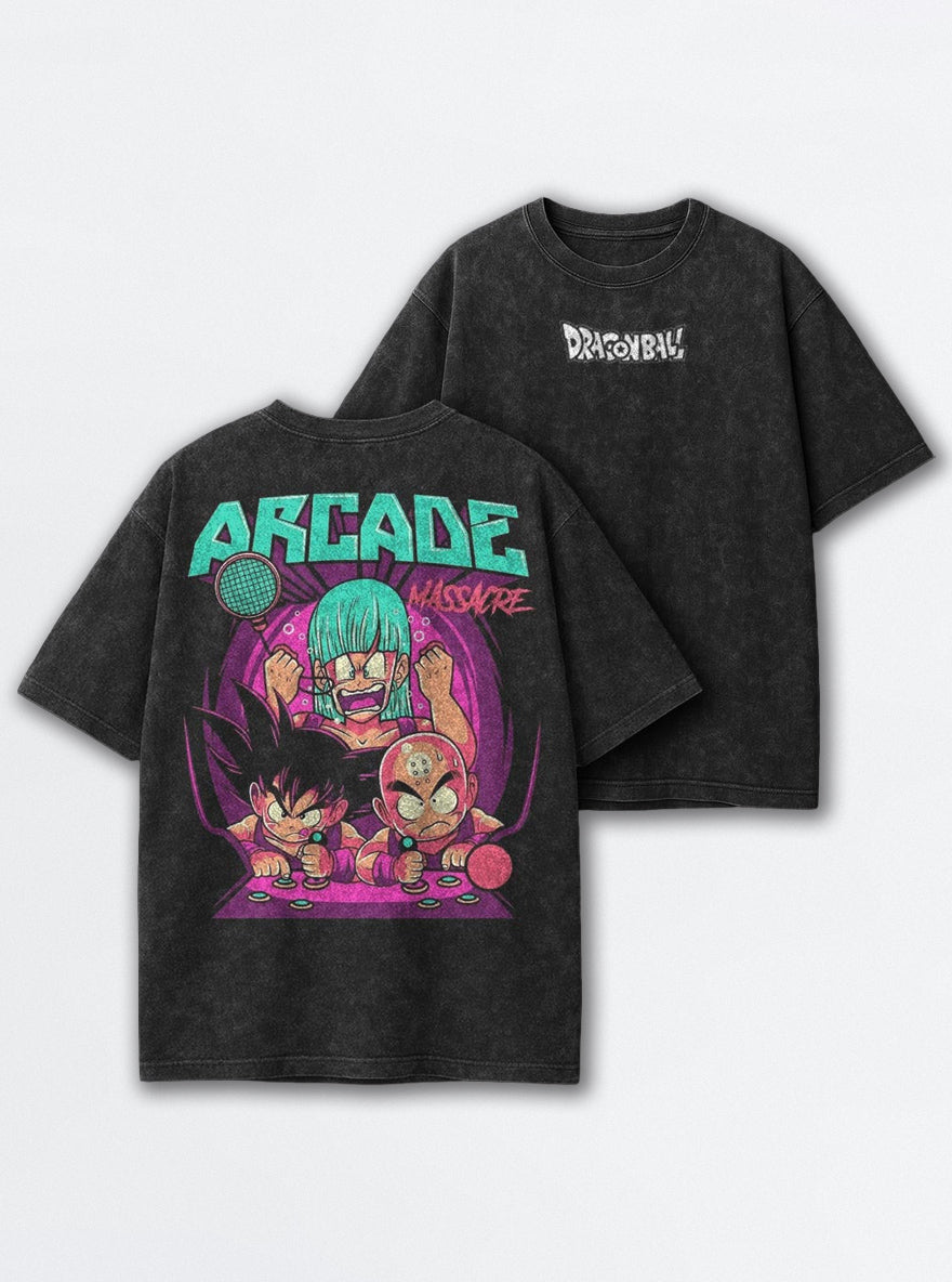 Bulma's Arcade – T-Shirt – mockup | Dragon Ball