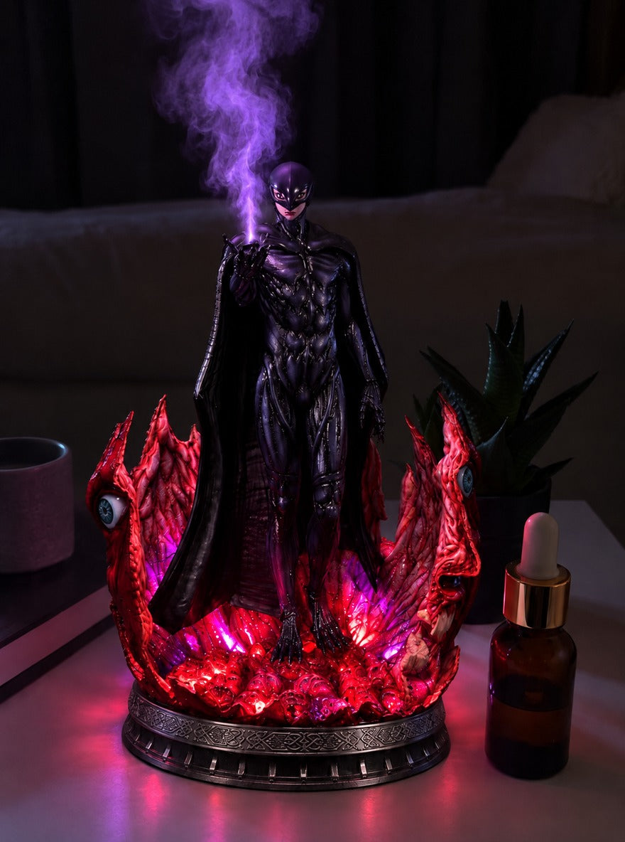 Femto Eclipse Mist Diffuser Figure – glowing with mist at night | Berserk