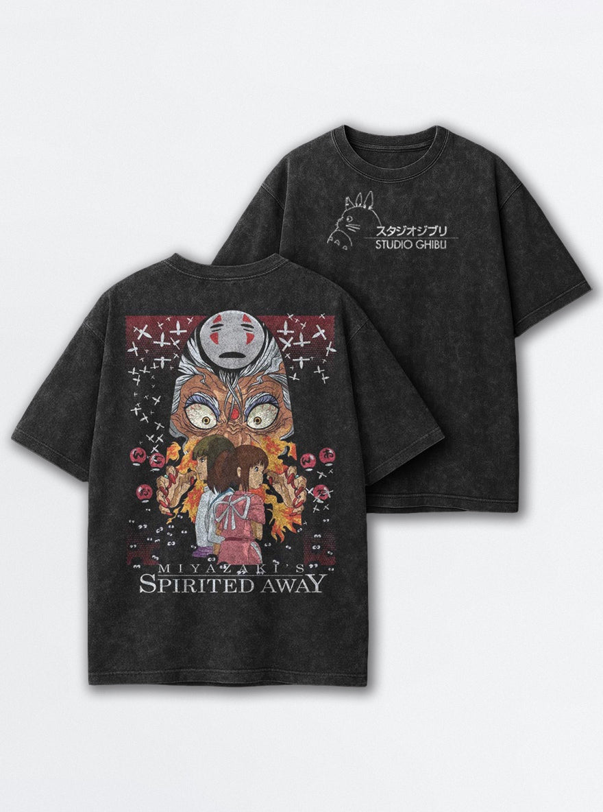 Yubaba's Glare – T-Shirt – mockup | Ghibli