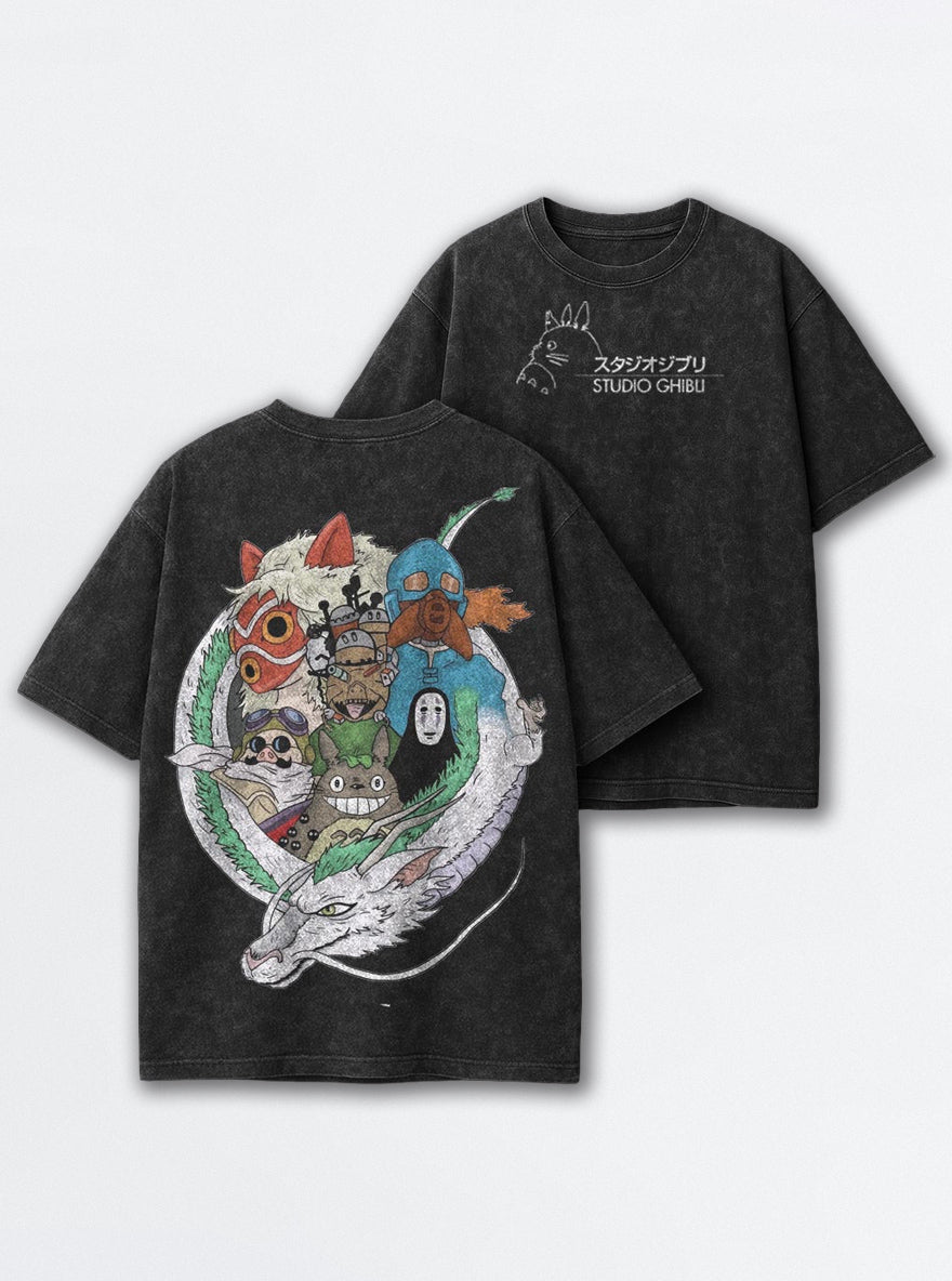 Haku Ring – T-Shirt – mockup | Ghibli