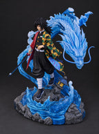 Giyu Tomioka Water Dragon Mist Diffuser Figure – right side view | Demon Slayer