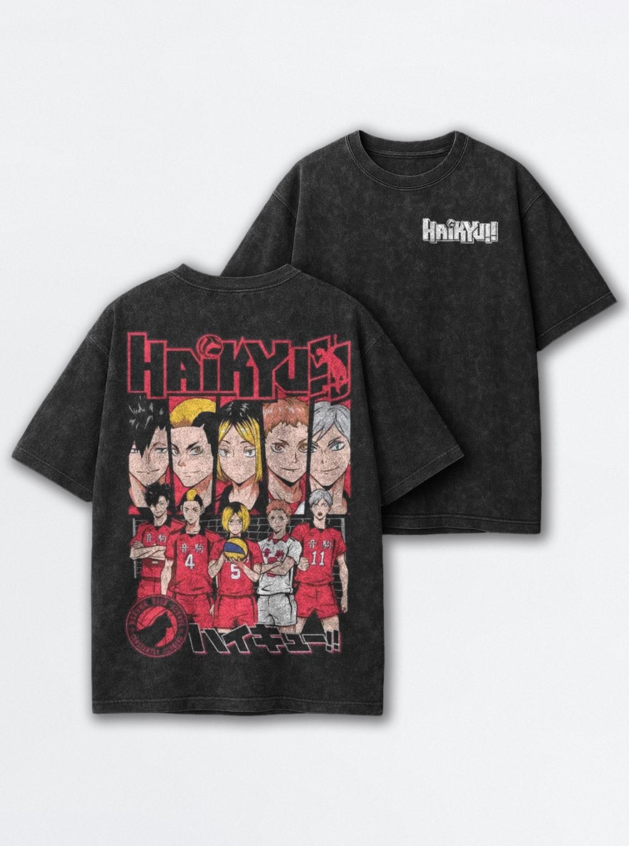 Nekoma Team – T-Shirt – mockup | Haikyuu