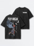 Hinata Crow Wings – T-Shirt – mockup | Haikyuu