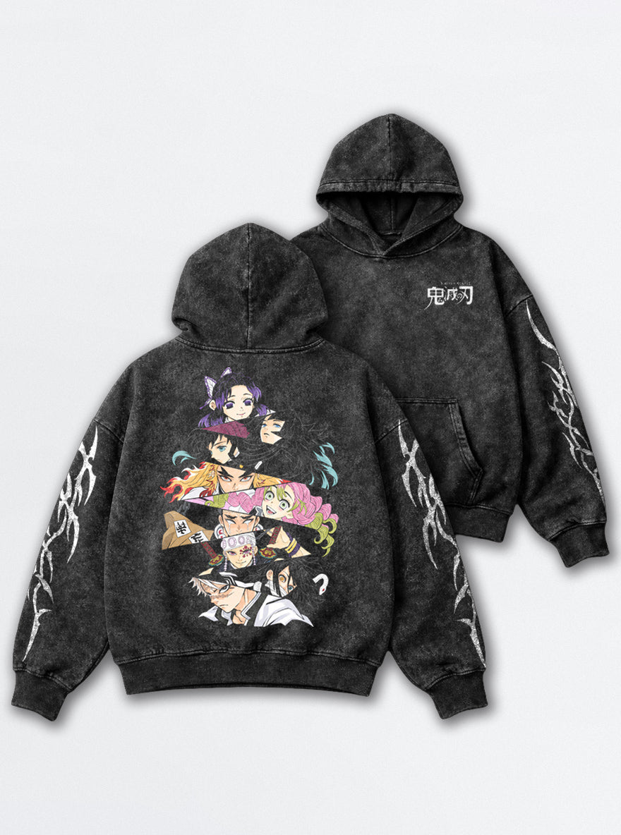 Blade Stack – Hoodie – mockup | Demon Slayer