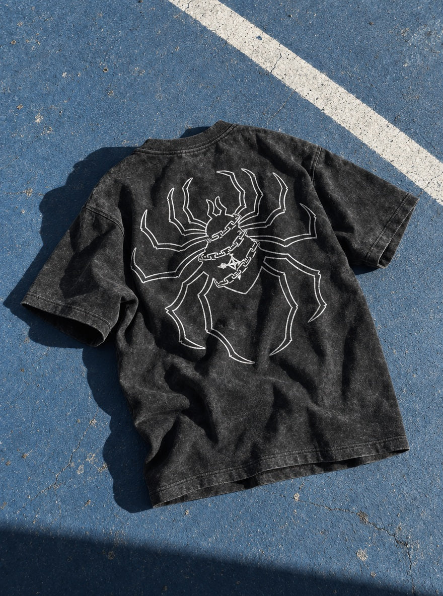 Chained Spider – T-Shirt – flat-lay | Hunter x Hunter