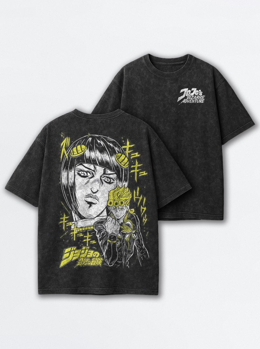 Bucciarati & Giorno – T-Shirt – mockup | JoJo