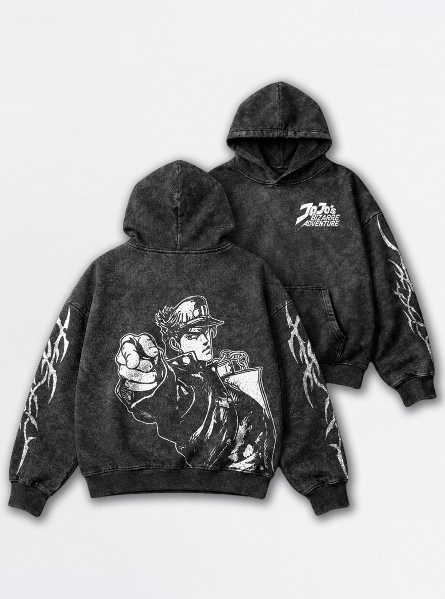 Jotaro Point – Hoodie – mockup | JoJo