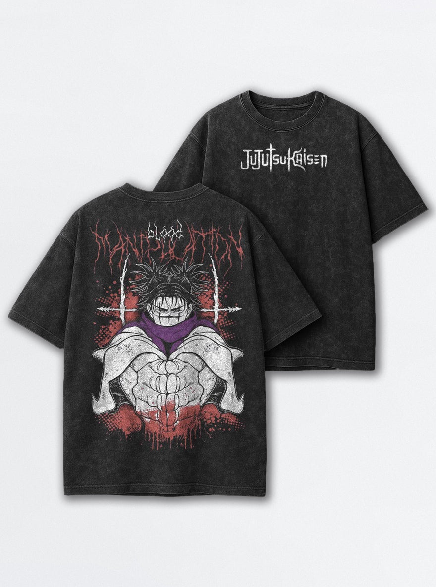 Choso Blood Manipulation – T-Shirt – mockup | Jujutsu Kaisen