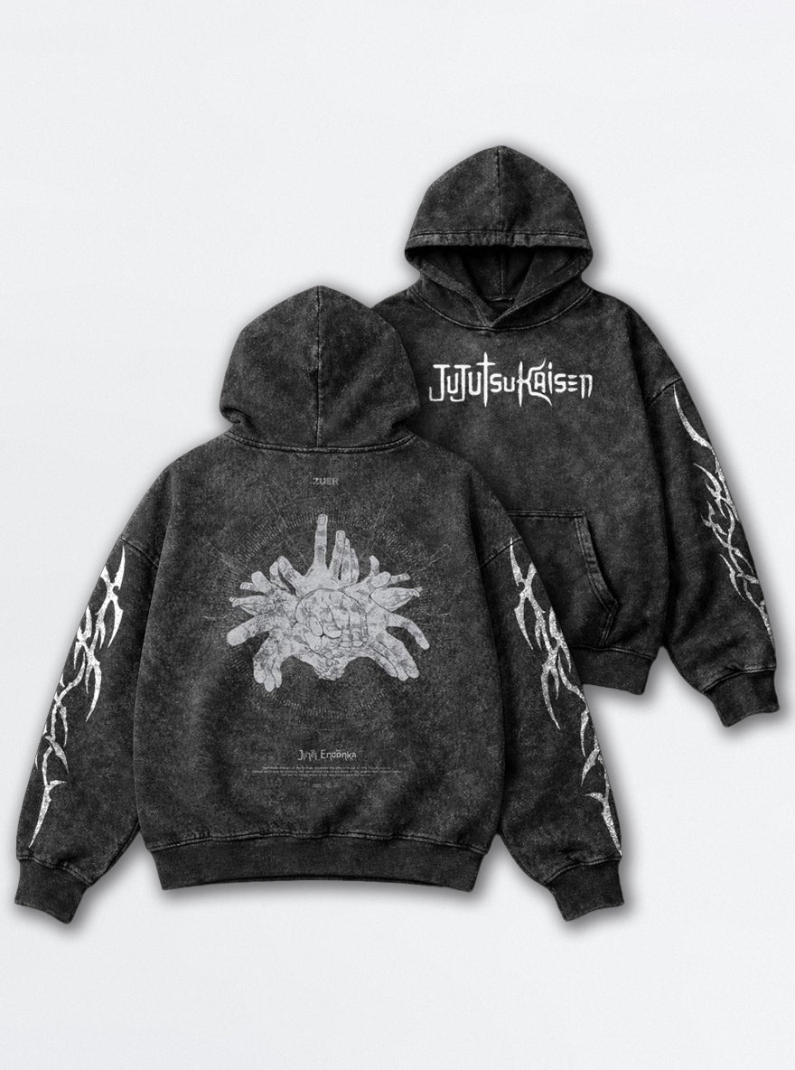 Mahito's Domain – Hoodie – mockup | Jujutsu Kaisen