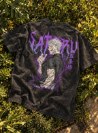 Gojo Hollow Purple – T-Shirt – flat-lay | Jujutsu Kaisen