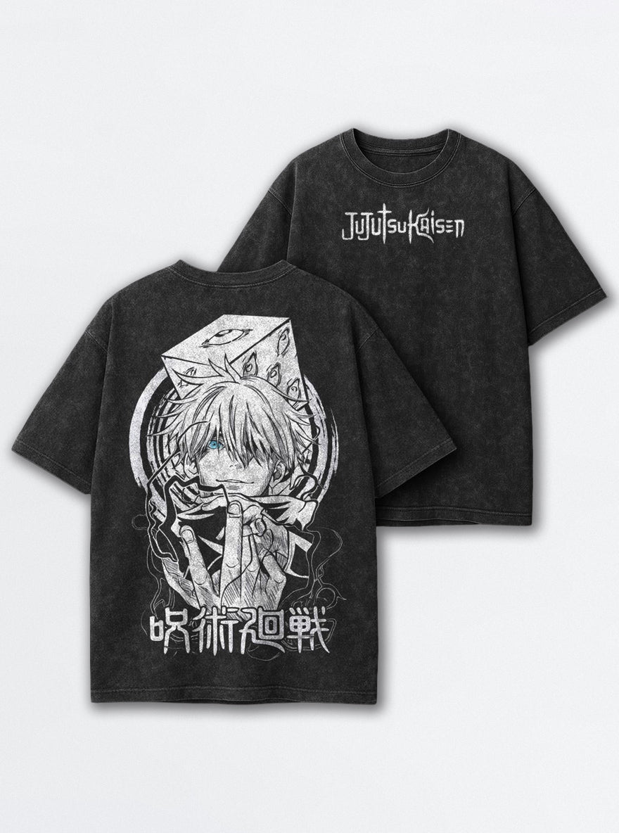 Gojo Prison Realm – T-Shirt – mockup | Jujutsu Kaisen