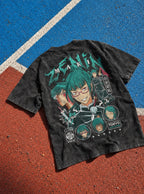 Maki Zenin – T-Shirt – flat-lay | Jujutsu Kaisen