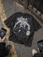 Megumi & Mahoraga – T-Shirt – flat-lay | Jujutsu Kaisen