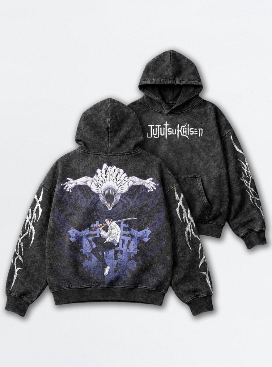 Yuta & Rika – Hoodie – mockup | Jujutsu Kaisen