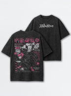 Yuji & Sukuna Pink – T-Shirt – mockup | Jujutsu Kaisen