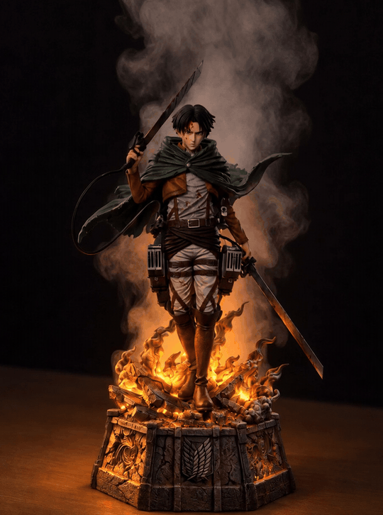 Levi Ackerman Mist Diffuser Figure – mist running (animated) | Attack on Titan