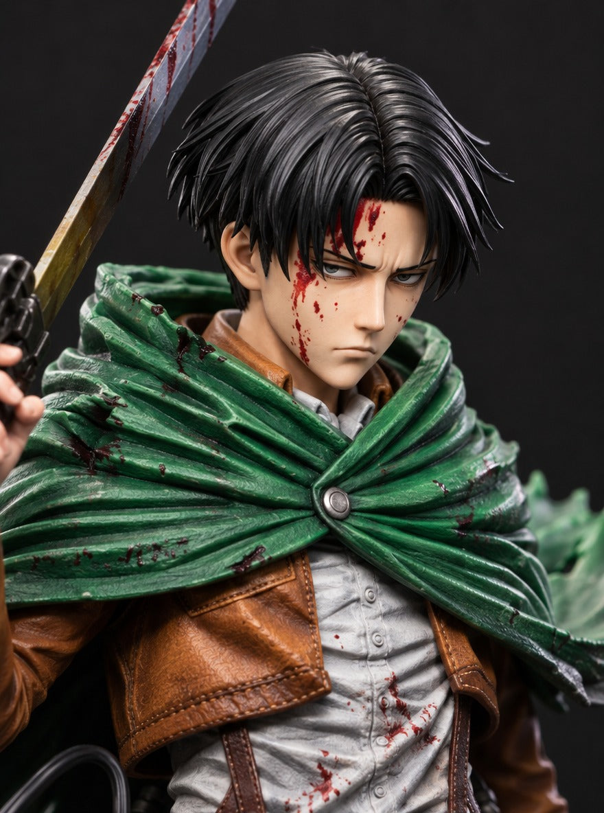 Levi Ackerman Mist Diffuser Figure – close-up | Attack on Titan