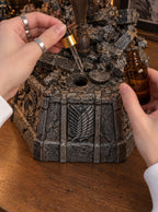 Levi Ackerman Mist Diffuser Figure – adding oil to the Mist Well | Attack on Titan