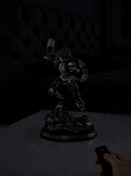Meruem Mist Diffuser Figure – switching on with the remote, light and mist (animated) | Hunter x Hunter
