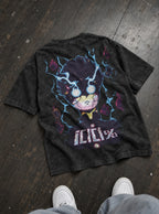 Mob Lightning – T-Shirt – flat-lay | Mob Psycho 100