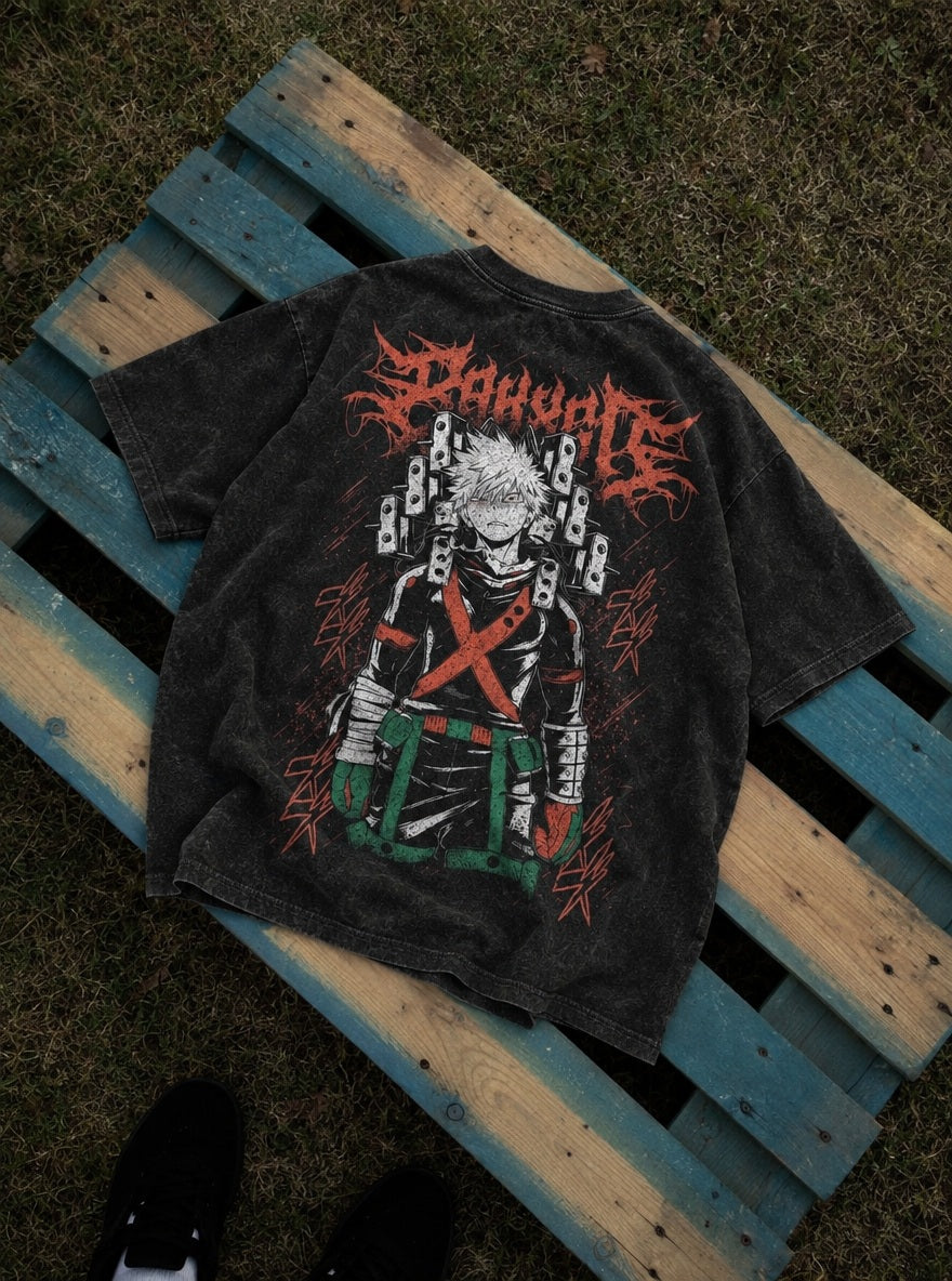 Dynamight – T-Shirt – flat-lay | My Hero Academia