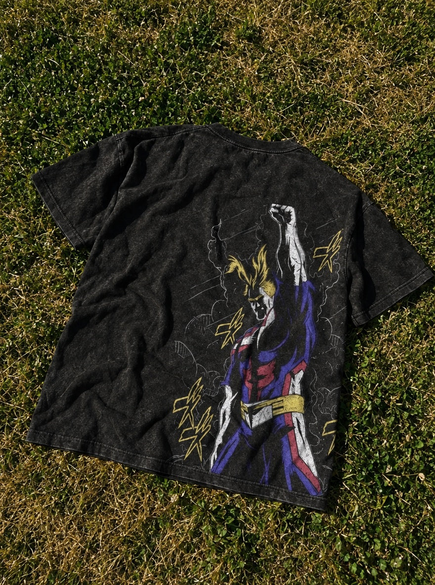 All Might Victory – T-Shirt – flat-lay | My Hero Academia