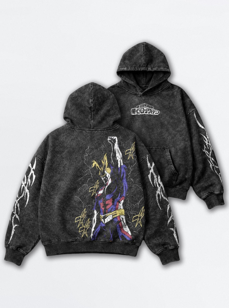 All Might Victory – Hoodie – mockup | My Hero Academia