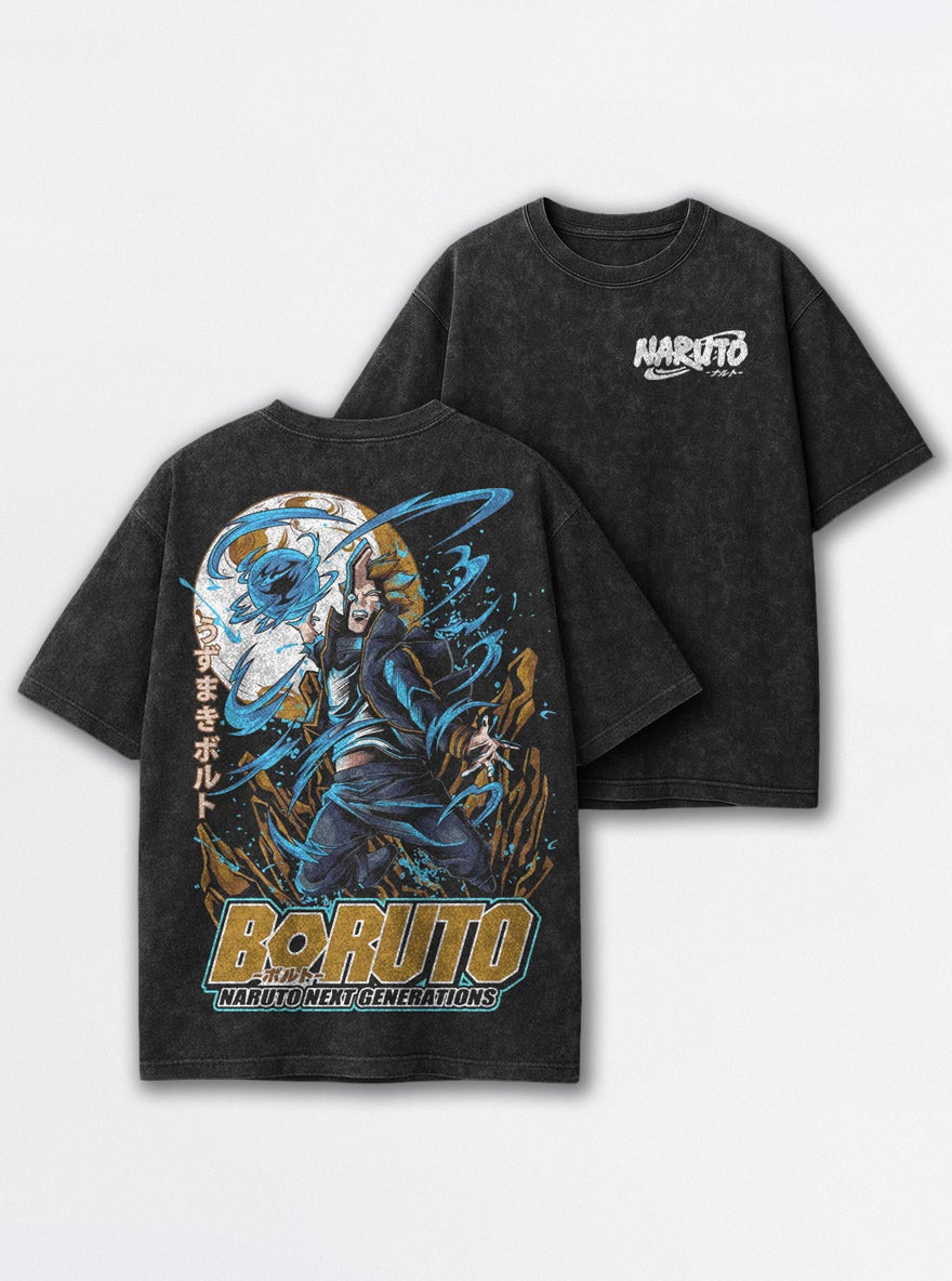 Boruto Rasengan – T-Shirt – mockup | Naruto