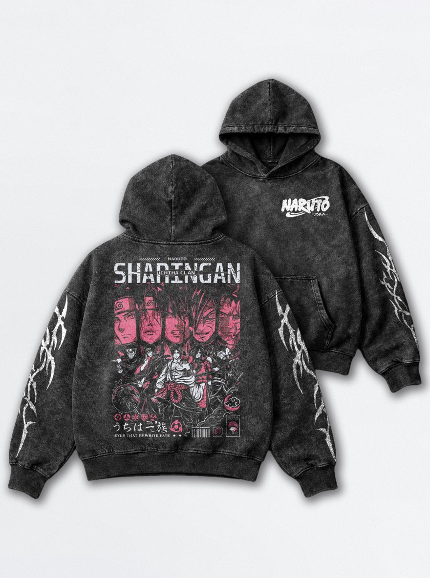Uchiha Clan – Hoodie – mockup | Naruto