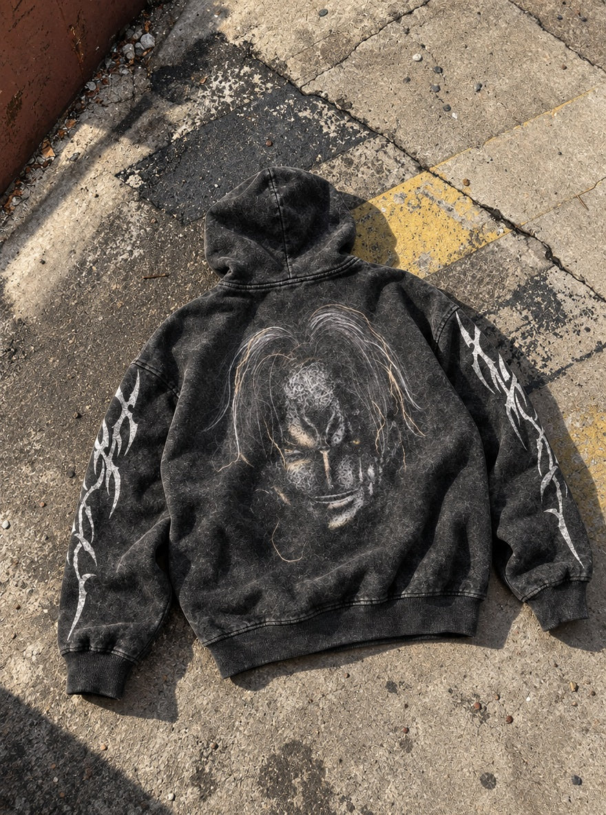 Shanks Sketch – Hoodie – flat-lay | One Piece