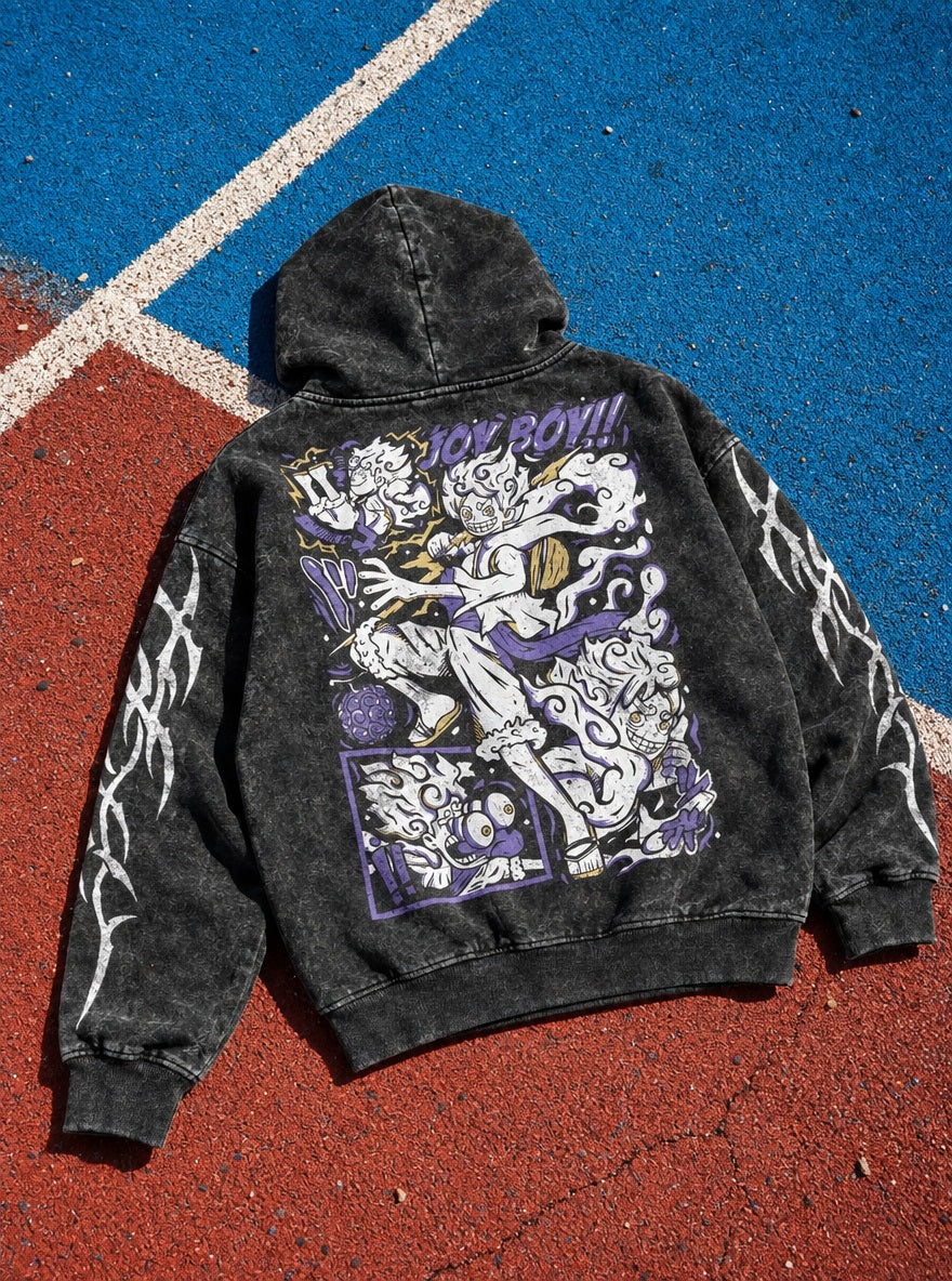 Joy Boy – Hoodie – flat-lay | One Piece