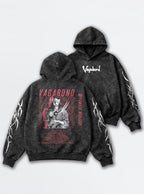 Musashi Red Echo – Hoodie – mockup | Vagabond