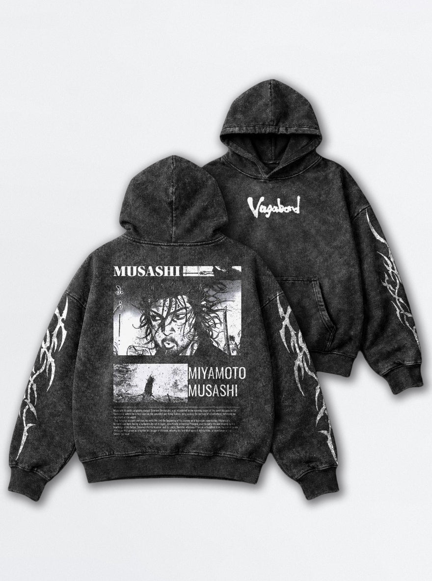 Musashi Bio – Hoodie – mockup | Vagabond